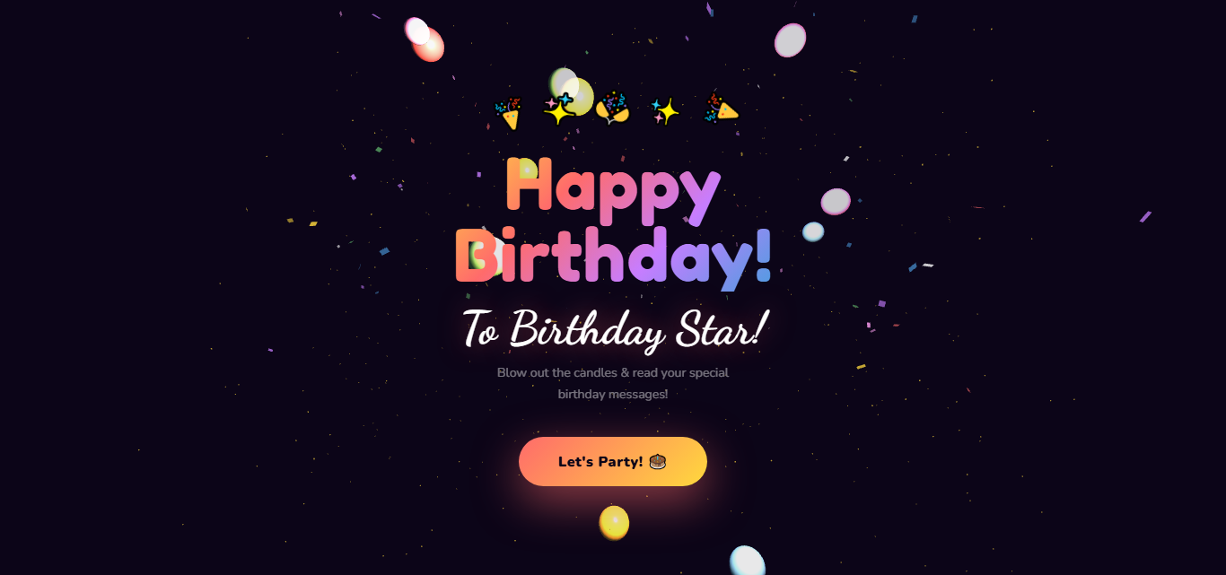 Happy Birthday! 🎂
